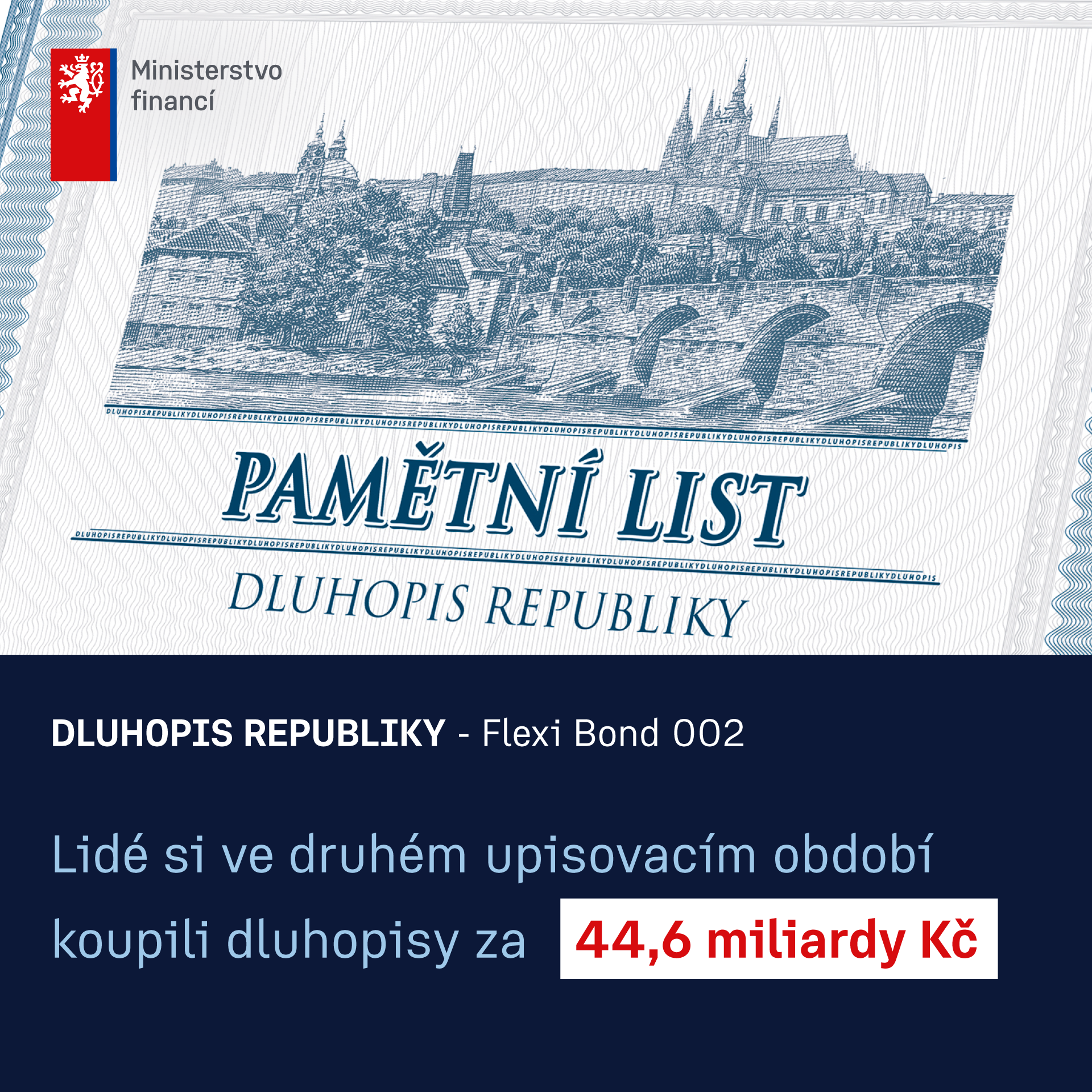 Dluhopis Republiky - Flexi Bond 002