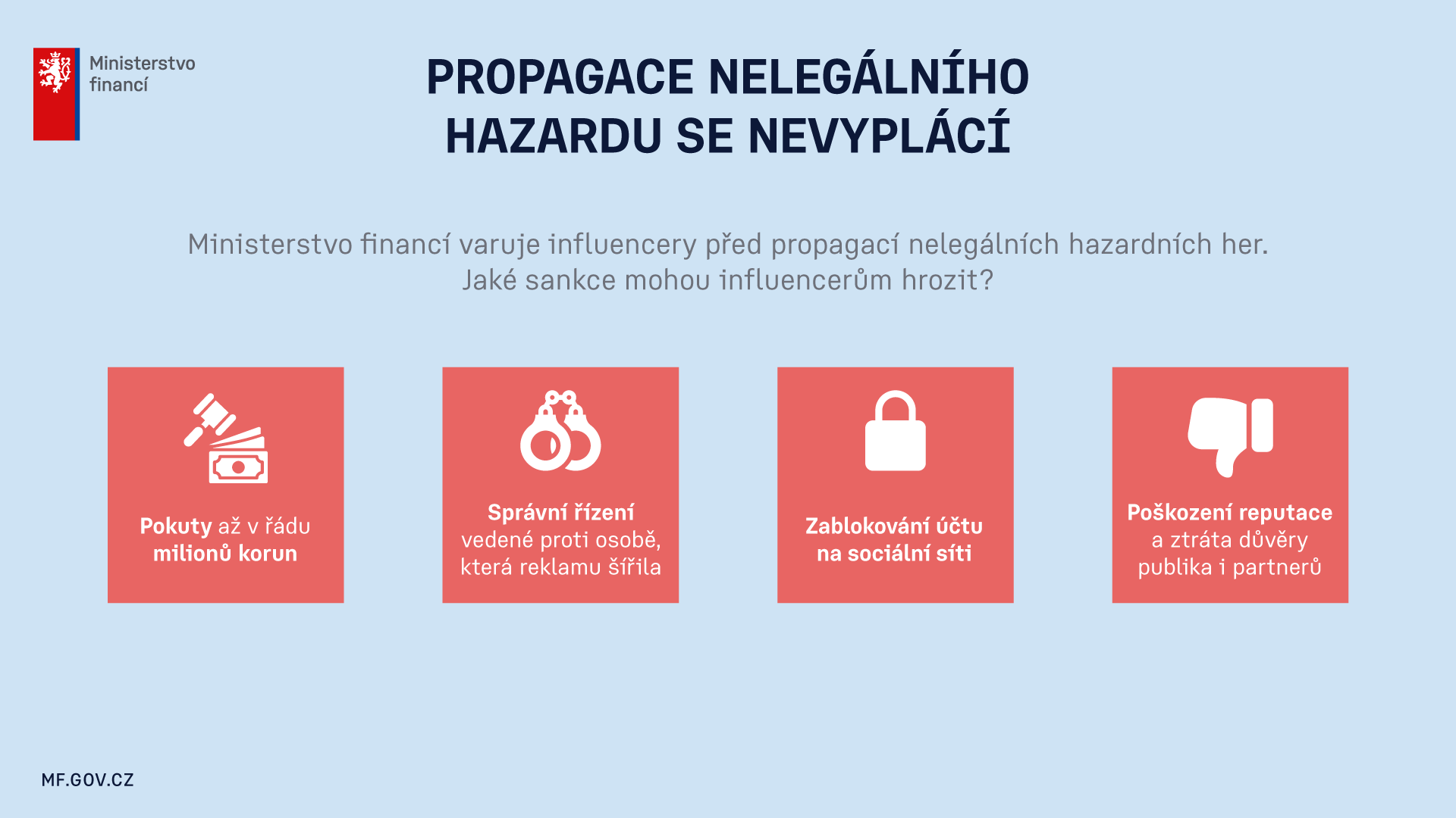 Propagace neleg&aacute;ln&iacute;ho hazardu se nevypl&aacute;c&iacute; (Infografika)